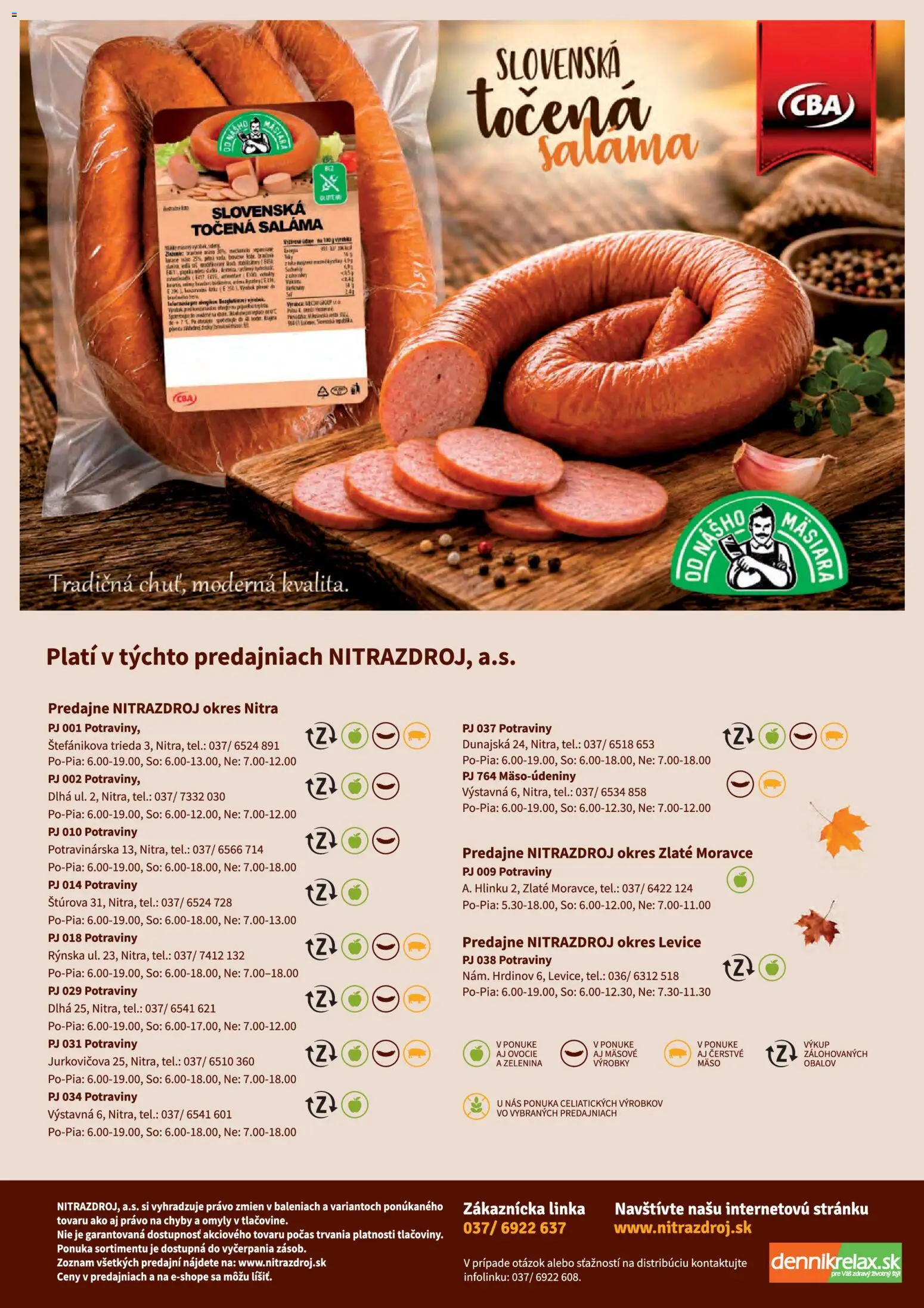 Náhľad Nitrazdroj letáku platného od 01.10.2026