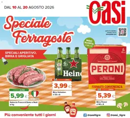 Anteprima dell'opuscolo Oasi volantino Teramo dal negozio Oasi valido da 10/08/2026