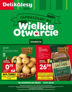 Pogląd gazetki "Delikatesy Centrum gazetka - Hoczew Otwarcie" ze sklepu Delikatesy Centrum ważnej od 14.05.2026