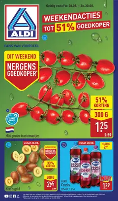 Voorbeeld van Aldi folder - Weekendfolder van winkel Aldi geldig vanaf 28-08-2026