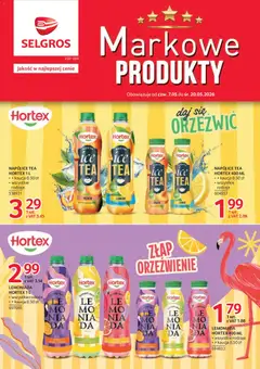 Pogląd gazetki "Selgros cash&carry gazetka - Markowe produkty" ze sklepu Selgros cash&carry ważnej od 07.05.2026