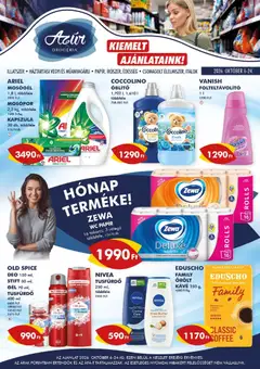 Azur - Azur akciós újság megtekintése, amely érvényes 2026.10.06.-től