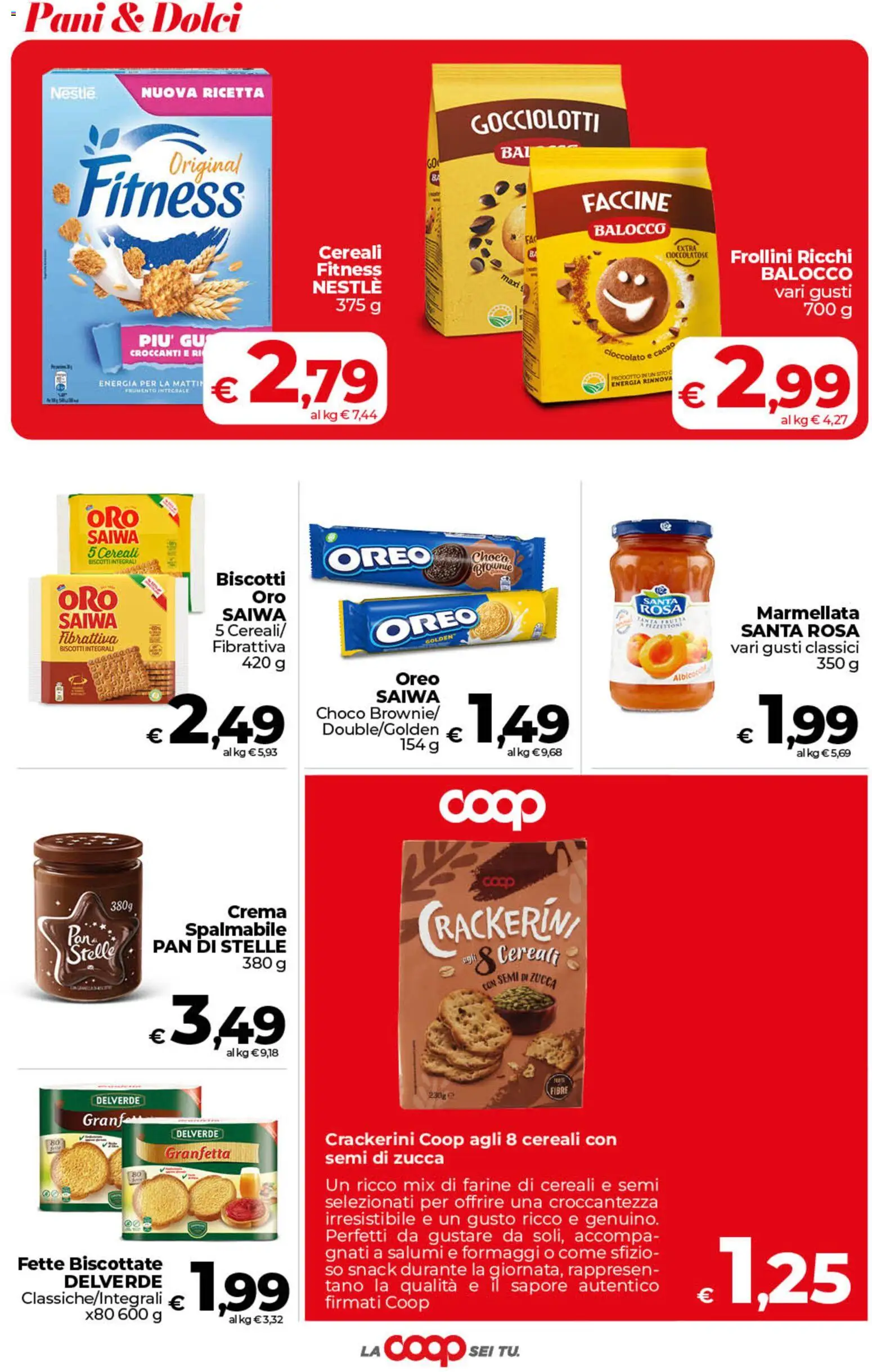 Anteprima dell'opuscolo COOP volantino Superstore Sicilia dal negozio COOP valido da 01/09/2026 - Crema, Biscotti, Cioccolato, Cereali, Fanta, Marmellata, Oreo, Fette biscottate