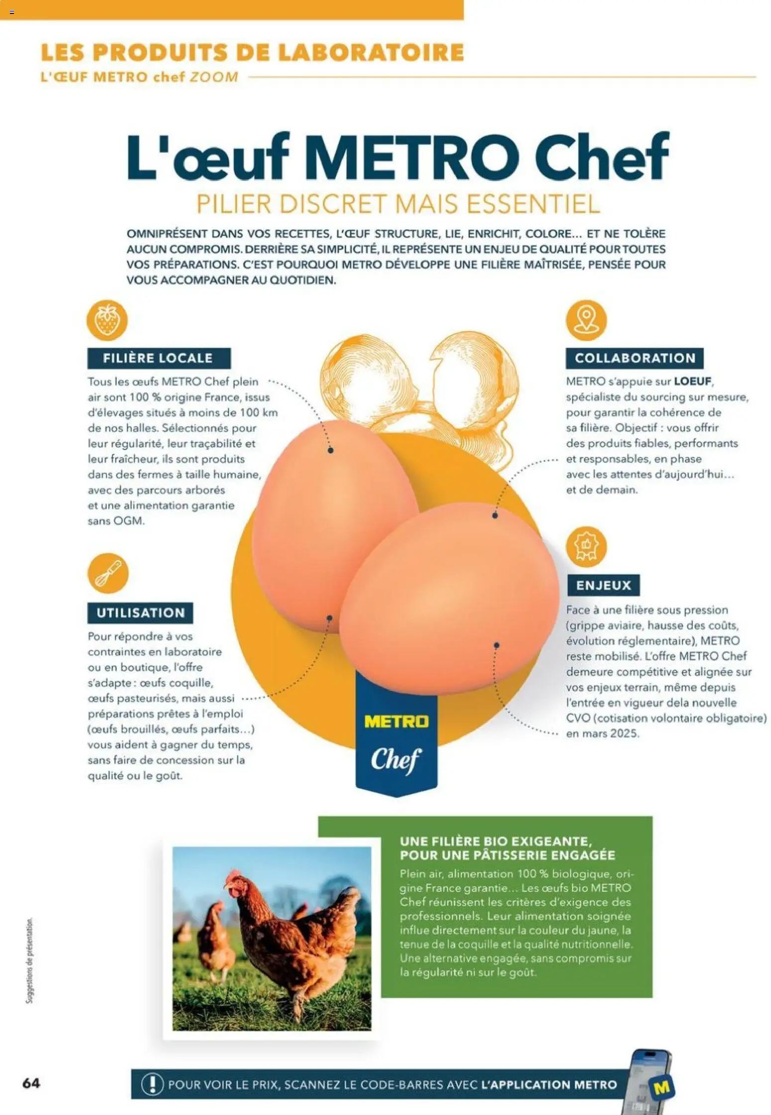 Prévisualisation de Boulangers Pâtissiers du magasin METRO formulaire valide 30/04/2026 - Alimentation, Œufs, Mais
