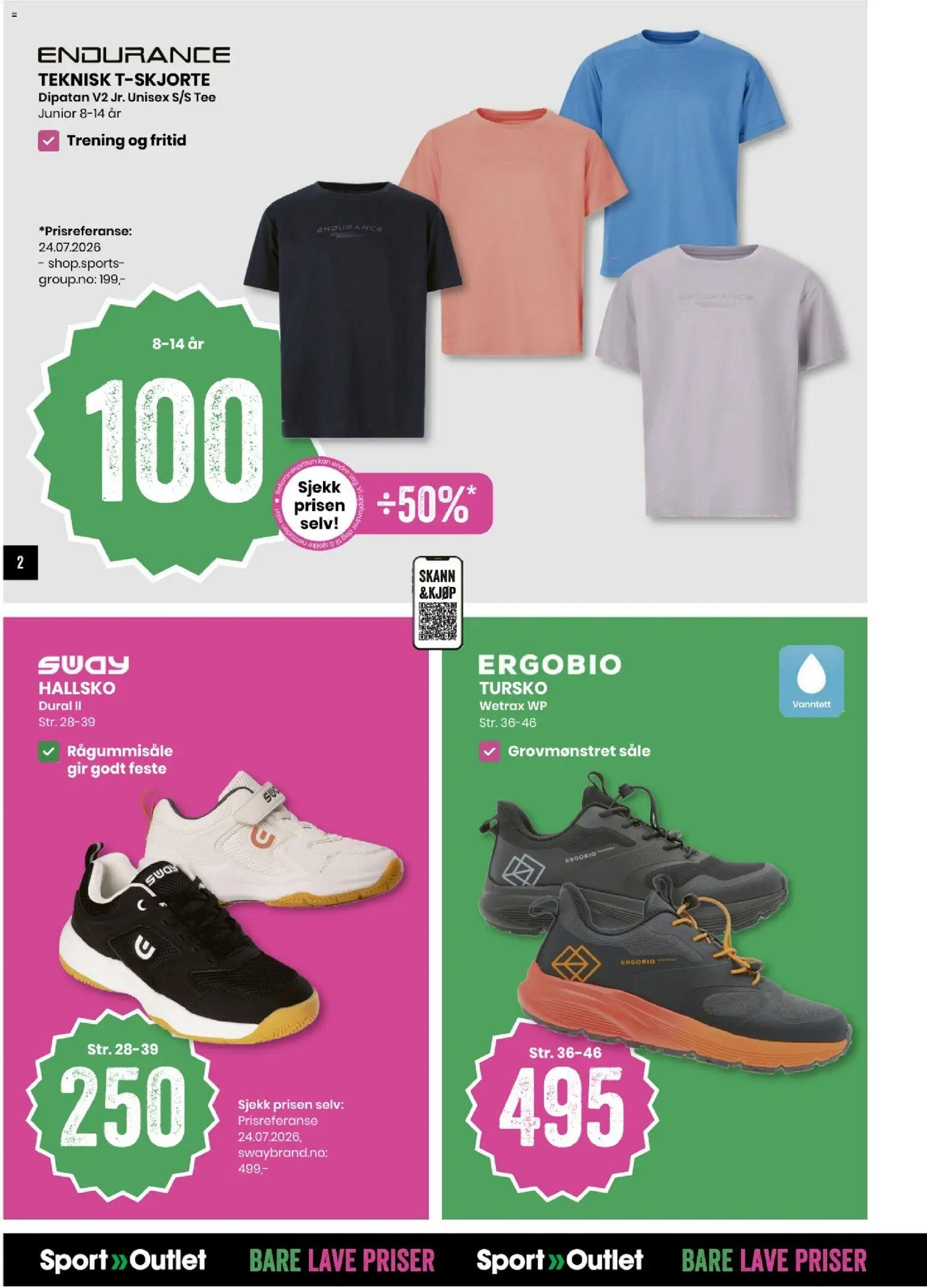 Forhåndsvis Sport Outlet Skolestart til bare lave priser fra butikk Sport Outlet gyldig fra 11/08/2026
