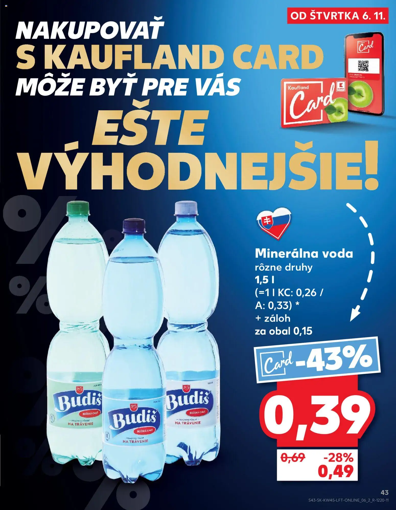 Náhľad Kaufland letáku platného od 06.11.2025