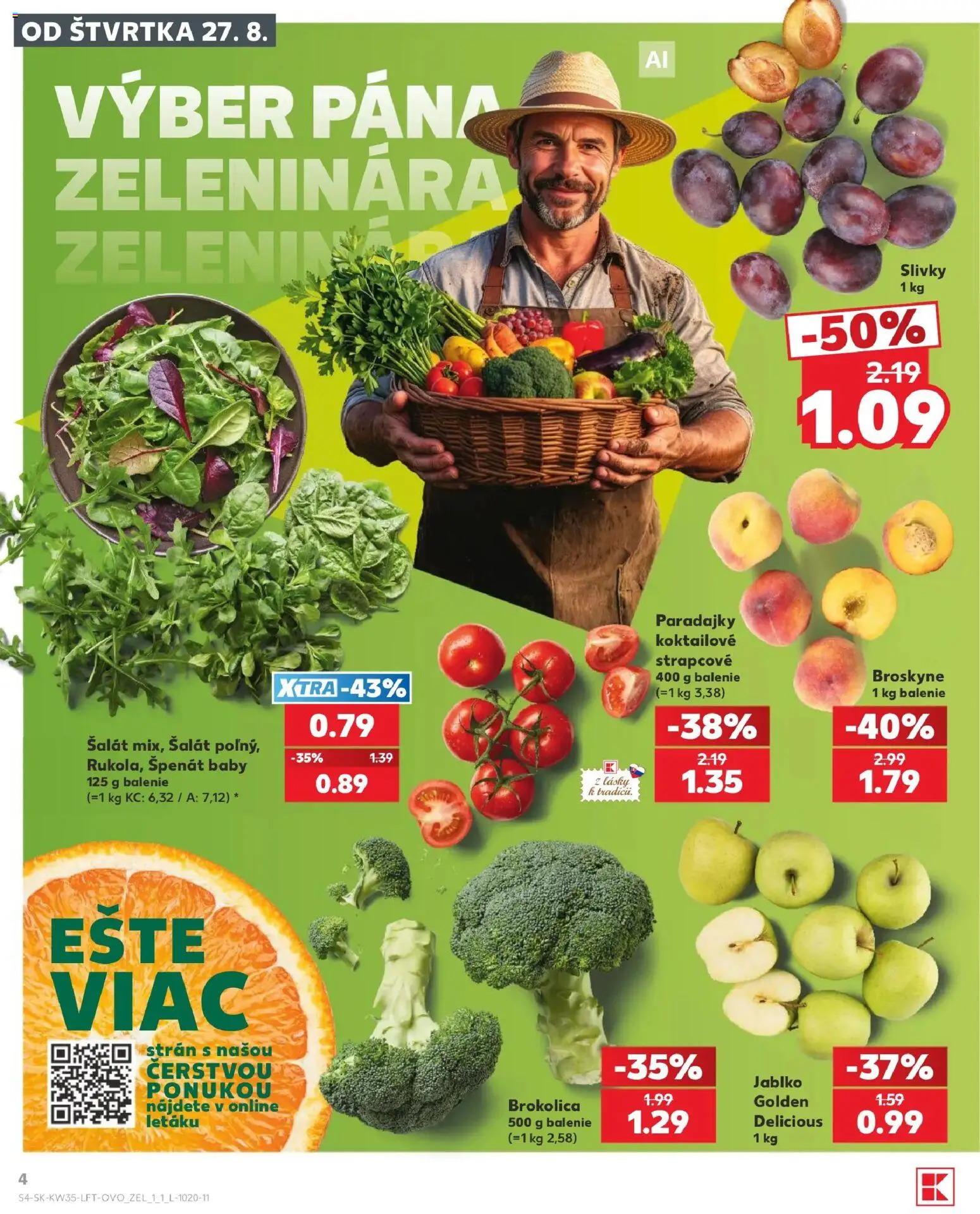 Náhľad Kaufland letáku platného od 27.08.2026