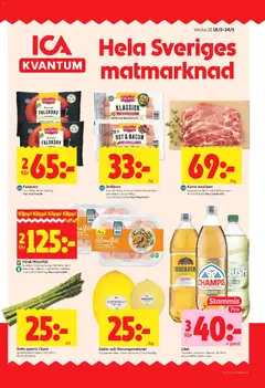 Förhandsgranska reklamblad ICA Kvantum erbjudanden från butik ICA Kvantum gäller från 18/05/2026