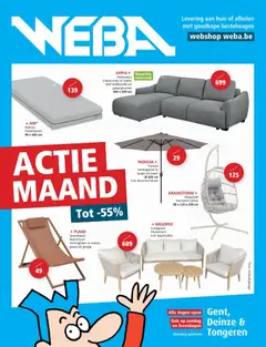 Voorbeeld van Weba Folder van winkel Weba geldig vanaf 25/03/2026