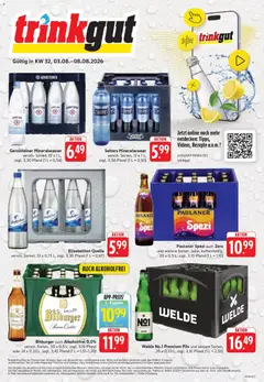 Vorschau von dem Prospekt des Geschäftes Trinkgut, gültig ab dem 03.08.2026
