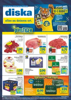 Vorschau von dem Prospekt des Geschäftes Diska, gültig ab dem 14.09.2026