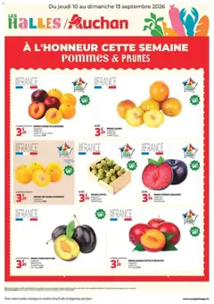 Prévisualisation de Auchan À l'honneur cette semaine du magasin Auchan formulaire valide 10/09/2026