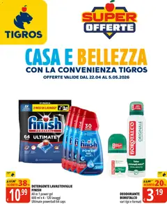 Anteprima dell'opuscolo Tigros volantino Casa e Bellezza dal negozio Tigros valido da 22/04/2026