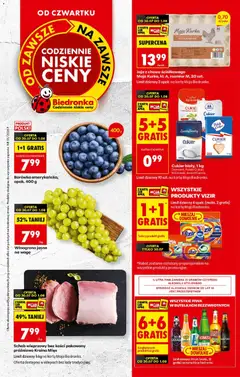 Pogląd gazetki "Biedronka gazetka od czwartku" ze sklepu Biedronka ważnej od 30.07.2026