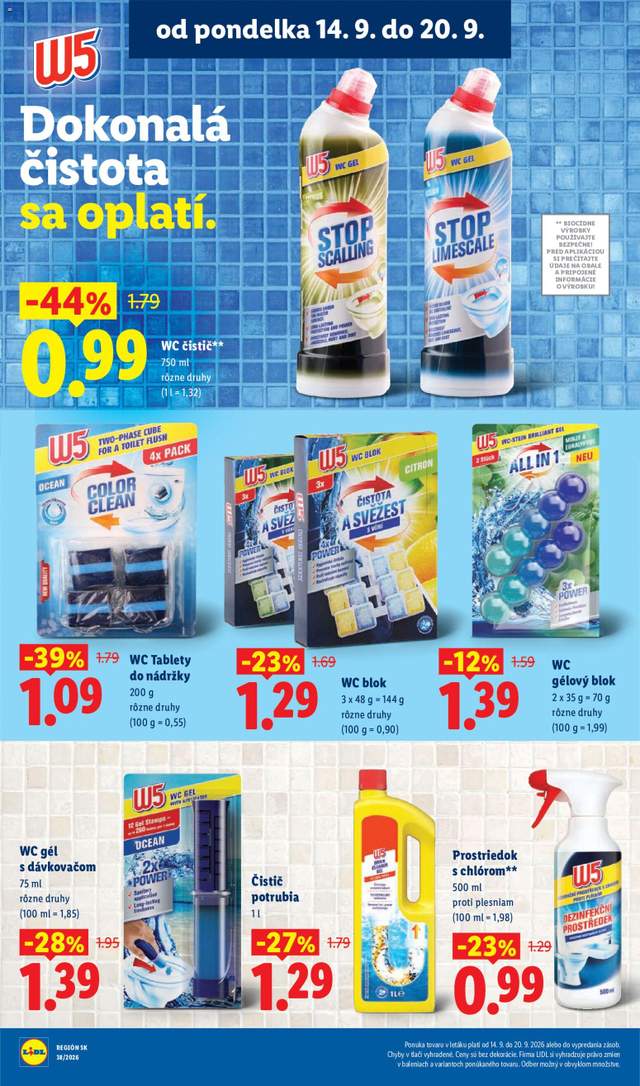 Nový Lidl leták od 14.09.