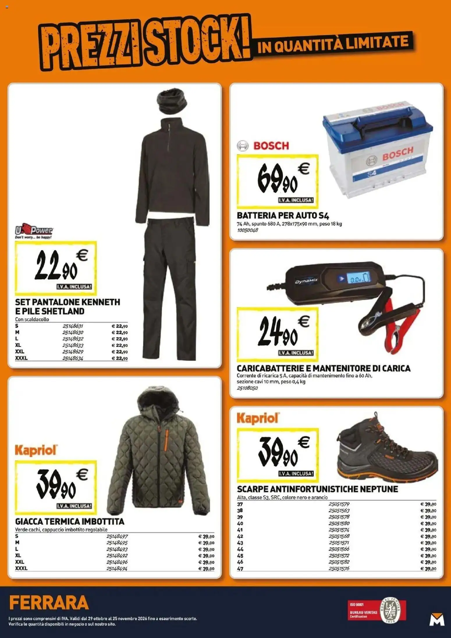 Anteprima dell'opuscolo TECNOMAT catalogo Ferrara dal negozio TECNOMAT valido da 29/10/2026