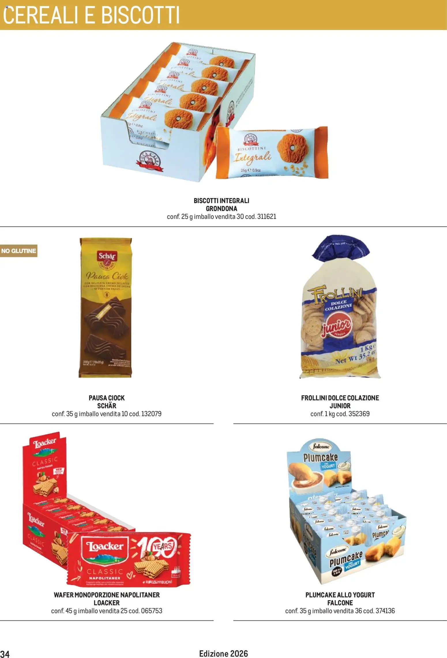 Anteprima dell'opuscolo Metro volantino Hotel dal negozio Metro valido da 31/08/2026 - Crema, Biscotti, Plumcake, Yogurt, Cereali, Frollini