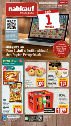 Vorschau von dem Prospekt des Geschäftes Nahkauf, gültig ab dem 22.06.2026