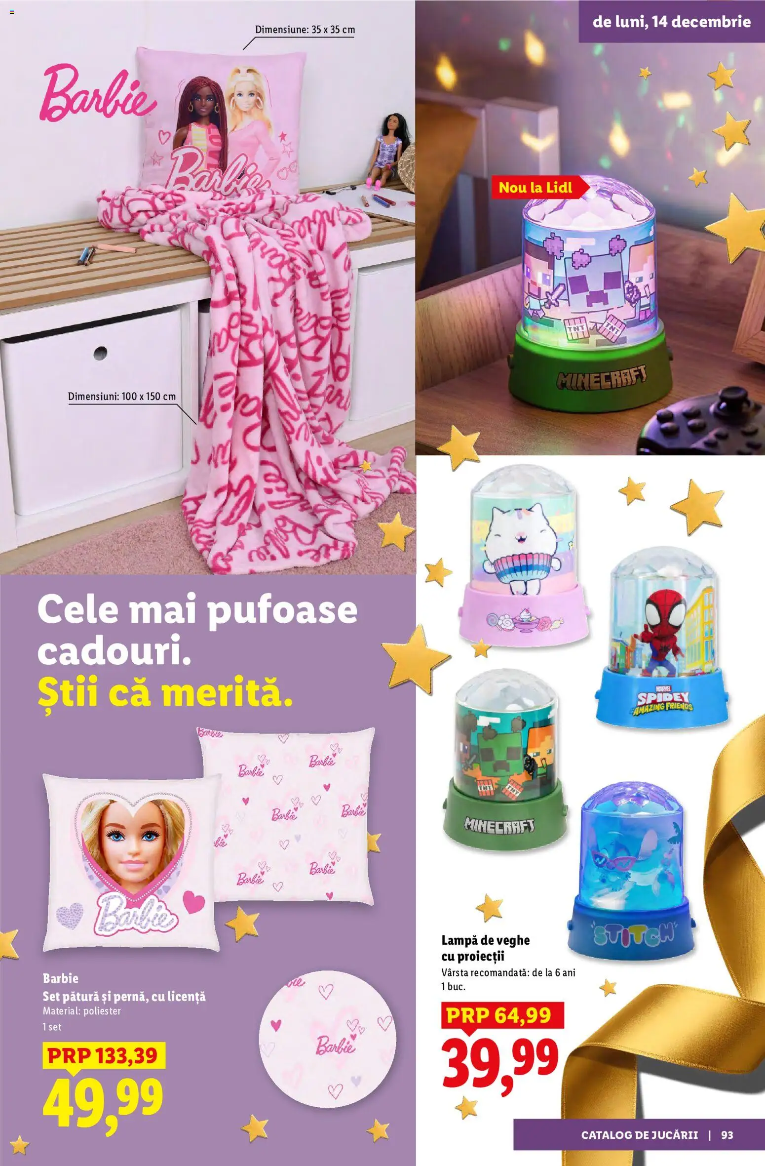 Previzualizarea de cataloage: Lidl Lidl Catalog De jucării valabil de la 02.11.2026 - Lampă, Pătură