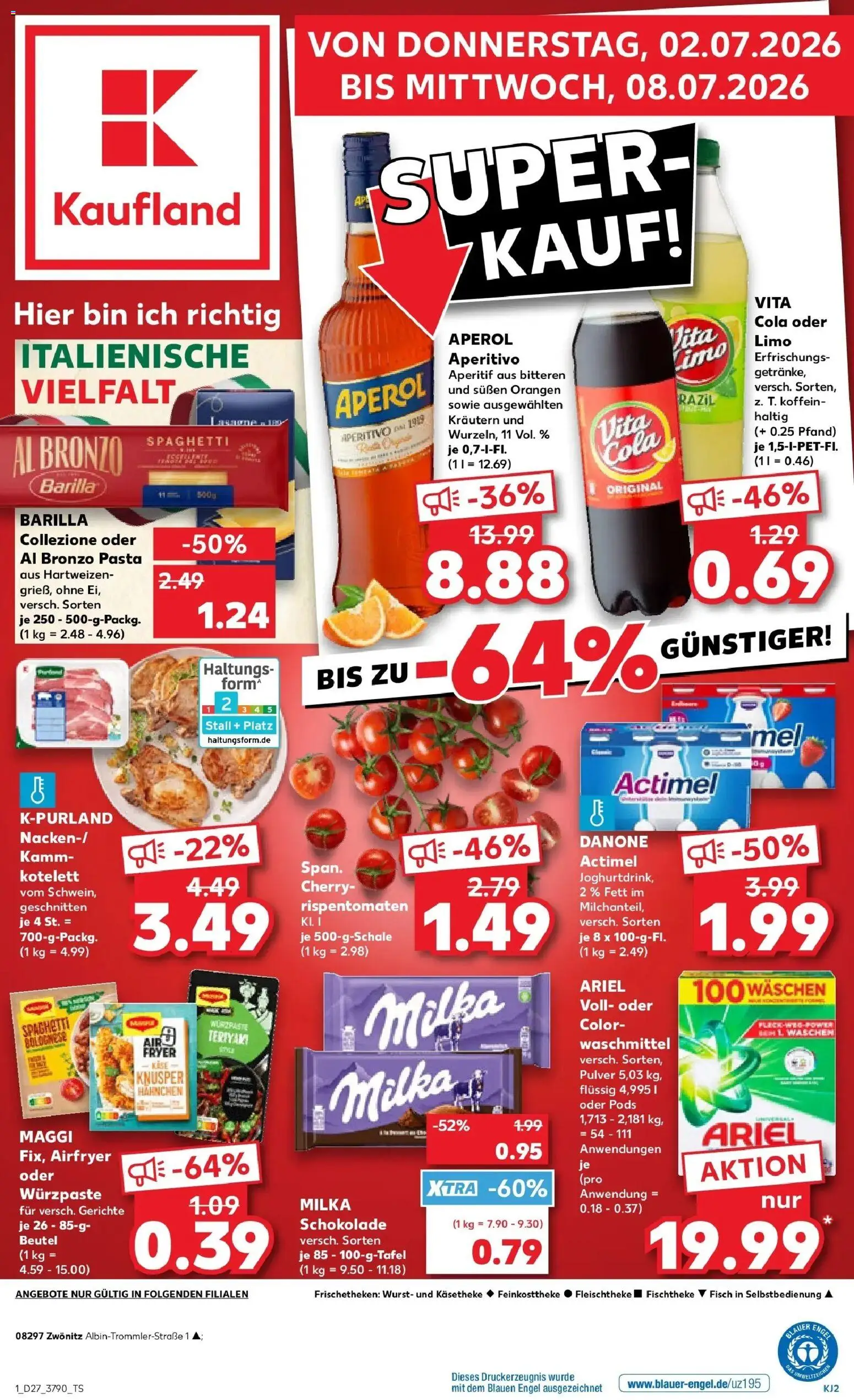 Vorschau von dem Prospekt des Geschäftes Kaufland, gültig ab dem 02.07.2026