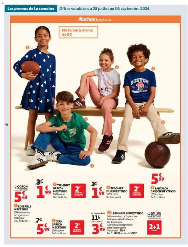 Nouveau catalogue Auchan à partir du 28/07