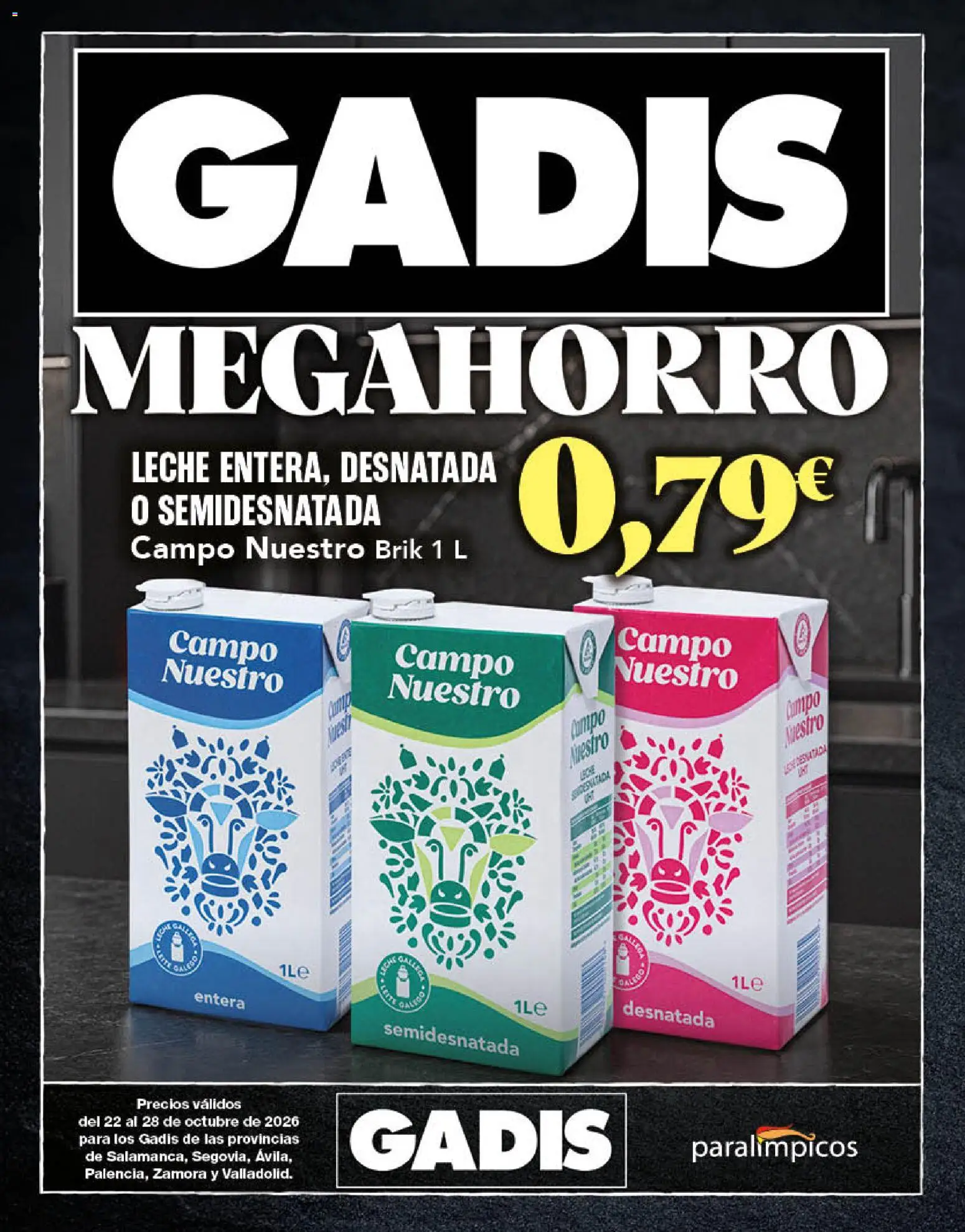 Vista previa del folleto de la tienda Gadis válido desde el 22/10/2026 