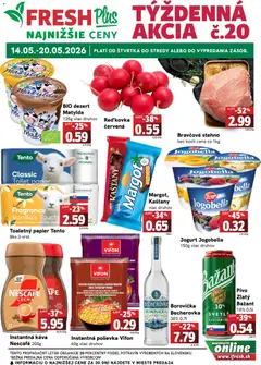 Náhľad Fresh letáku platného od 14.05.2026