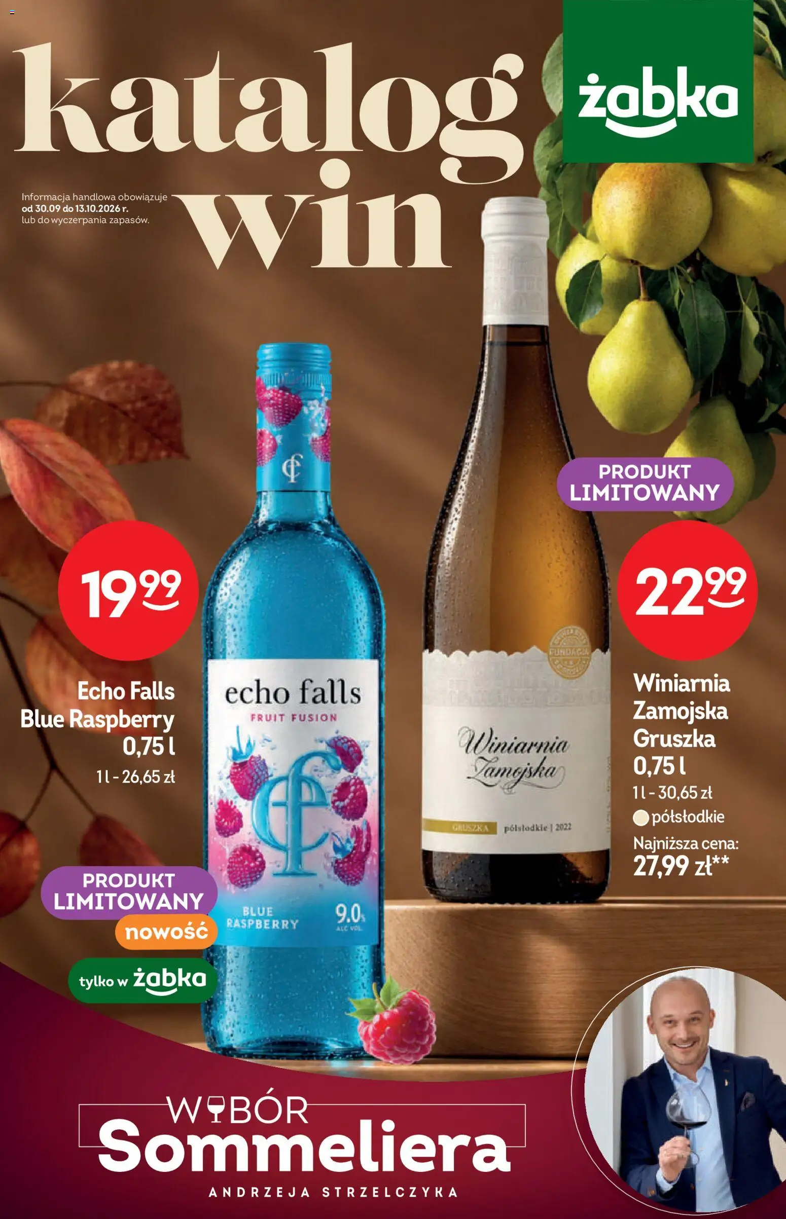 Pogląd gazetki "Żabka gazetka - Katalog win" ze sklepu Żabka ważnej od 30.09.2026 - Gruszka, Winiarnia