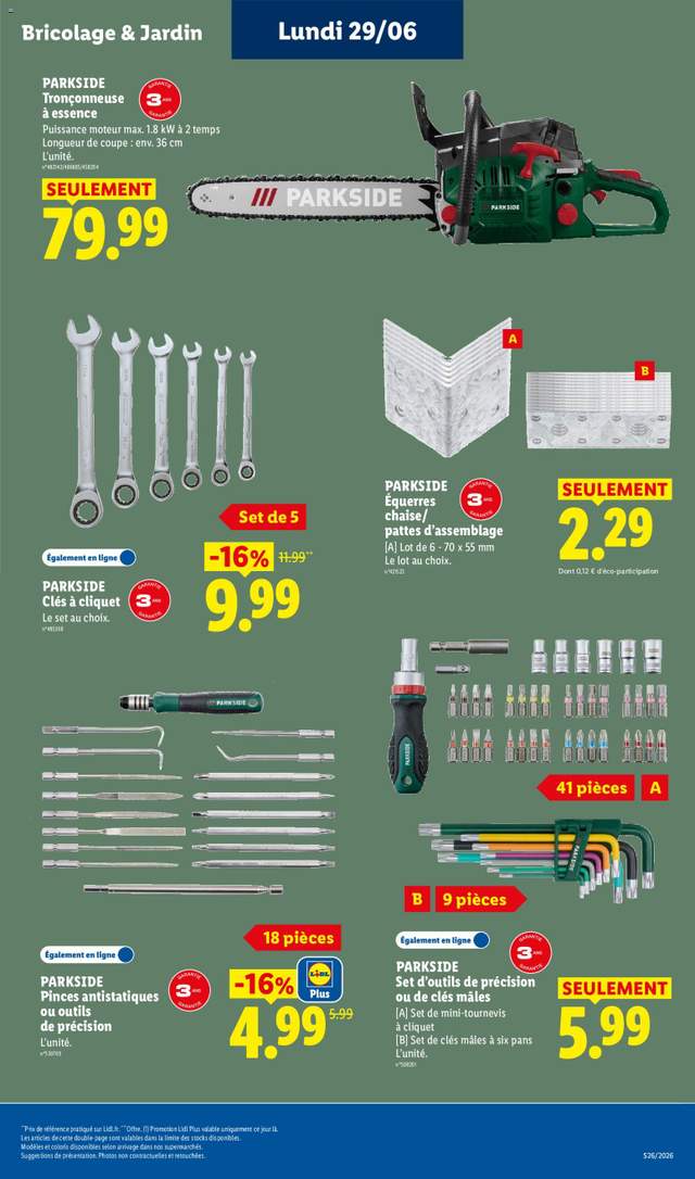 Nouveau catalogue Lidl à partir du 25/06