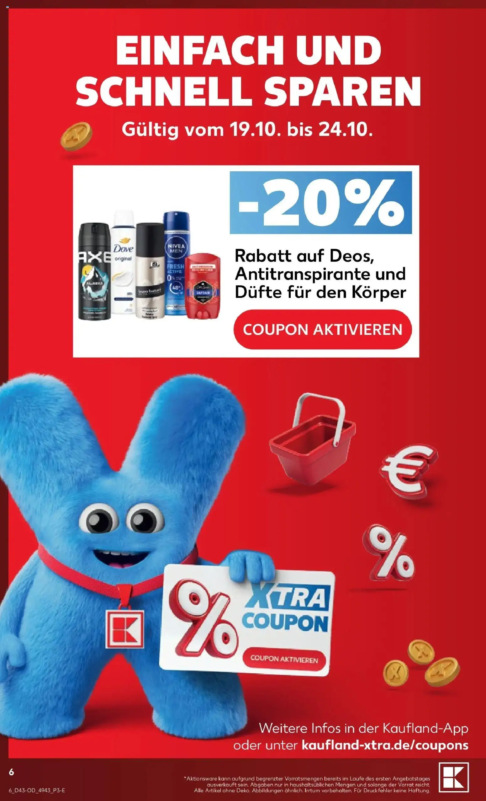 Vorschau von dem Prospekt des Geschäftes Kaufland, gültig ab dem 19.10.2026