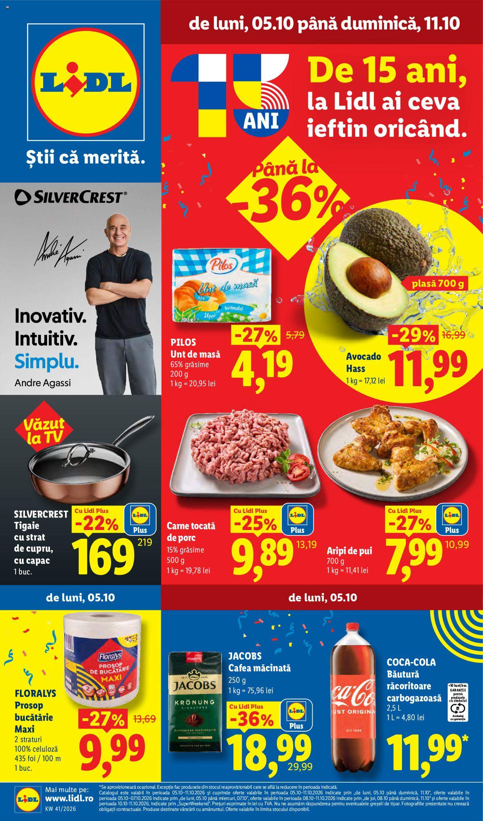 Noul catalog Lidl din 05.10.