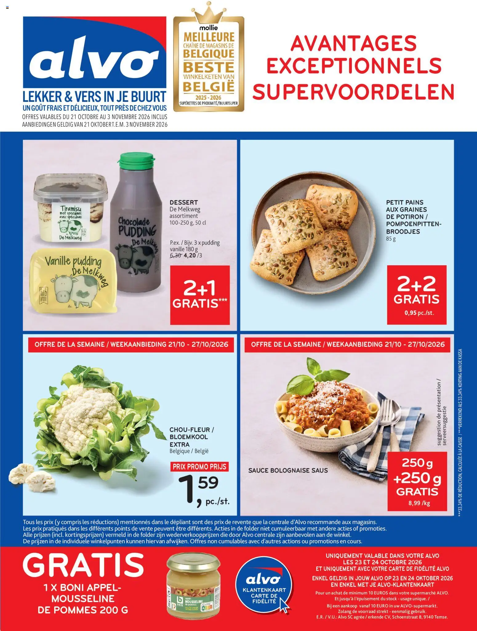 Voorbeeld van Alvo Folder van winkel Alvo geldig vanaf 21/10/2026
