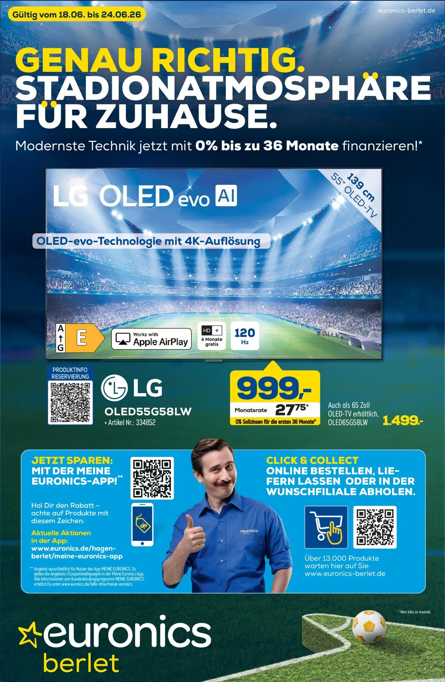 Vorschau von dem Prospekt des Geschäftes Euronics, gültig ab dem 18.06.2026