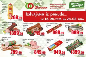 Pregled Metalac Proleter kataloga - važi od 12.08.2026