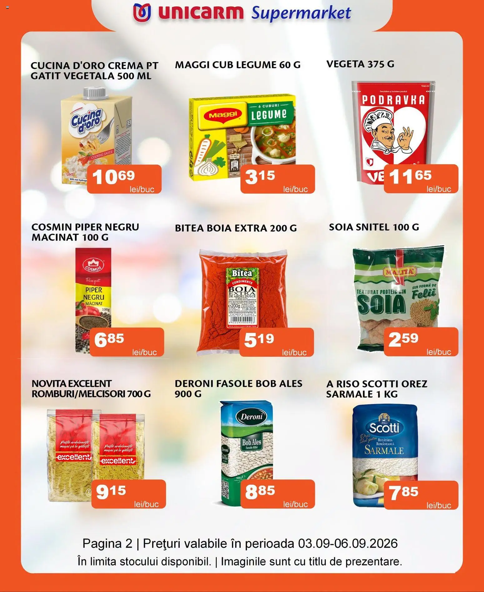 Previzualizarea de cataloage: Unicarm Unicarm Catalog valabil de la 03.09.2026