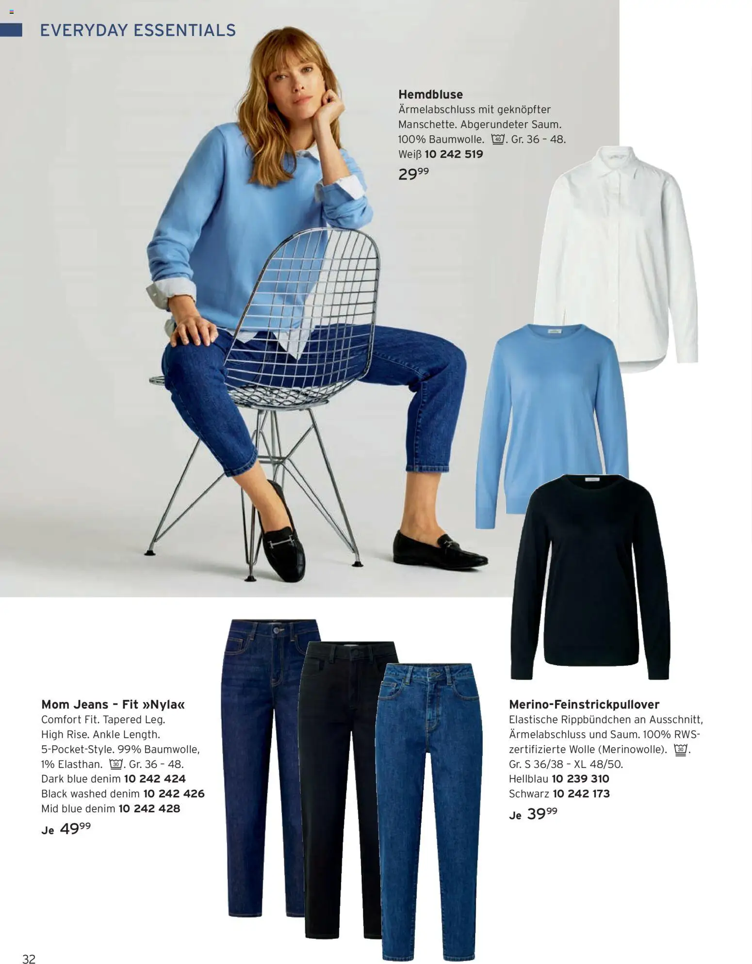 Vorschau von dem Prospekt des Geschäftes Tchibo, gültig ab dem 11.09.2026 - Jeans, Hemdbluse