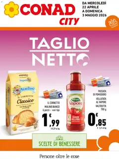 Anteprima dell'opuscolo Conad volantino City Lazio dal negozio Conad valido da 22/04/2026