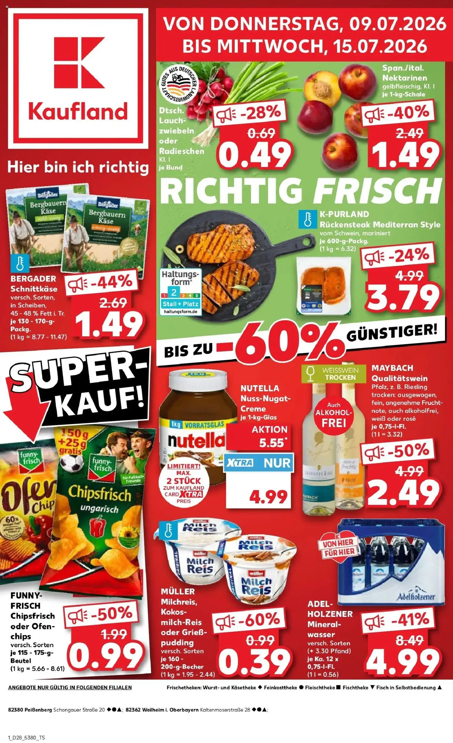 Vorschau von dem Prospekt des Geschäftes Kaufland, gültig ab dem 09.07.2026
