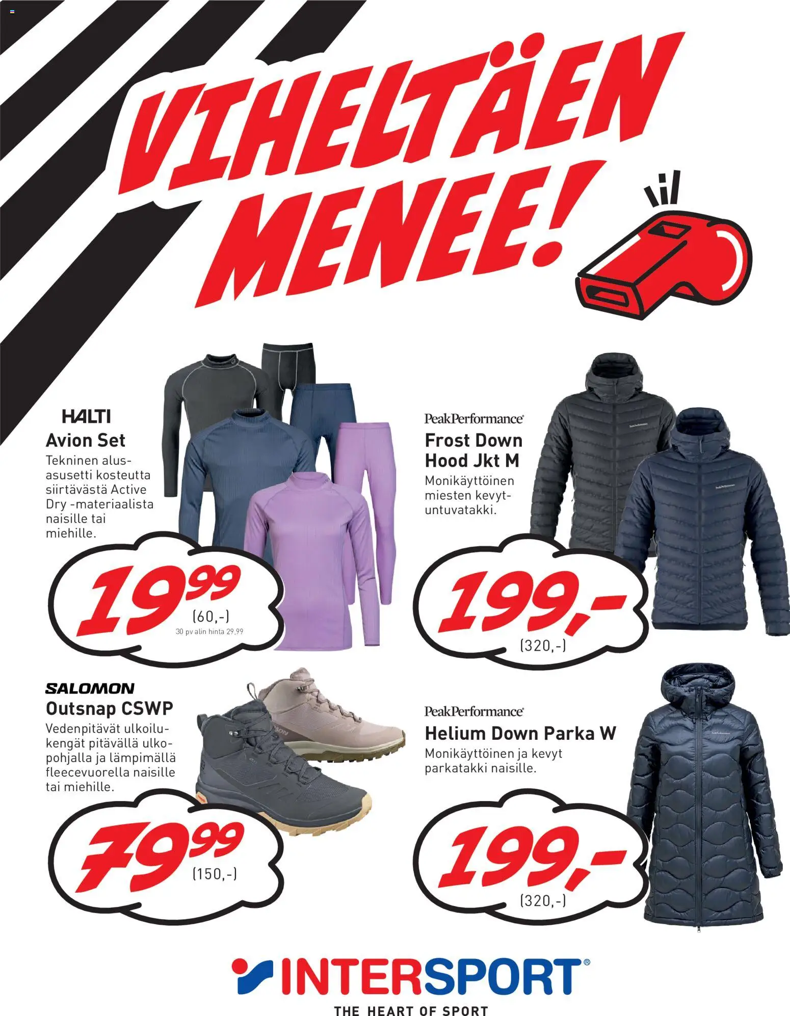 Kaupan Intersport Intersport tarjoukset esikatselu, voimassa 27/10/2026