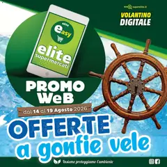 Anteprima dell'opuscolo Elite Supermercati volantino Promo Web dal negozio Elite Supermercati valido da 14/08/2026