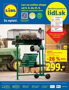 Náhľad Lidl letáku platného od 08.06.2026