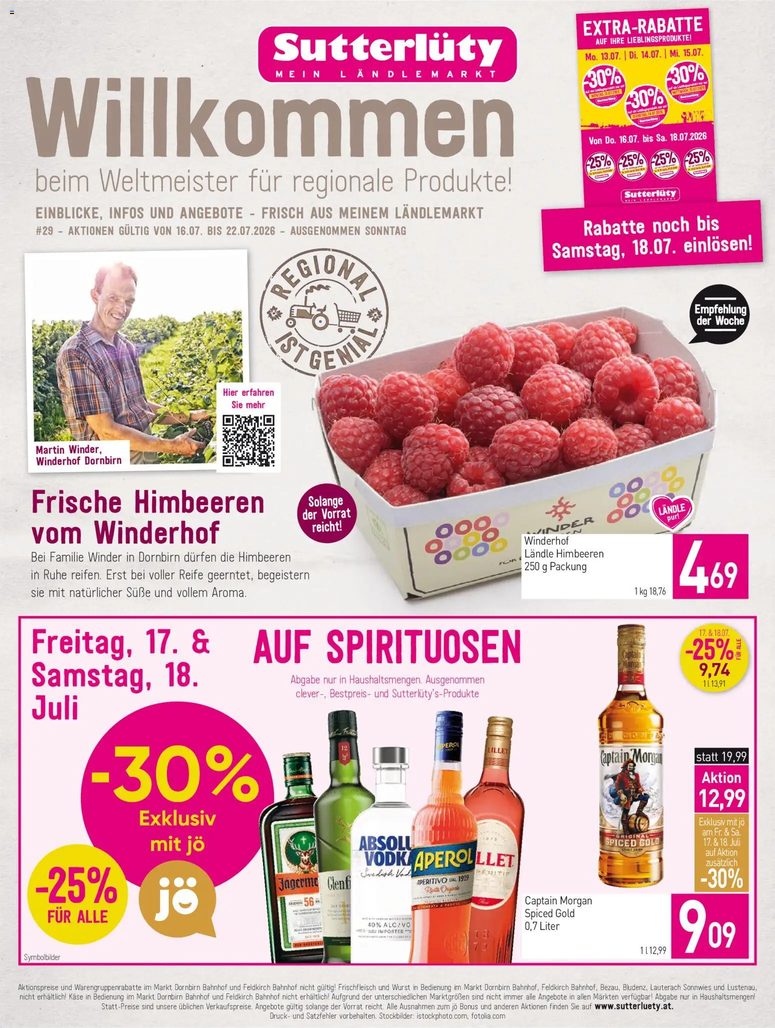 Vorschau der Angebote: Sutterlüty Sutterlüty Flugblatt gültig ab 16.07.2026