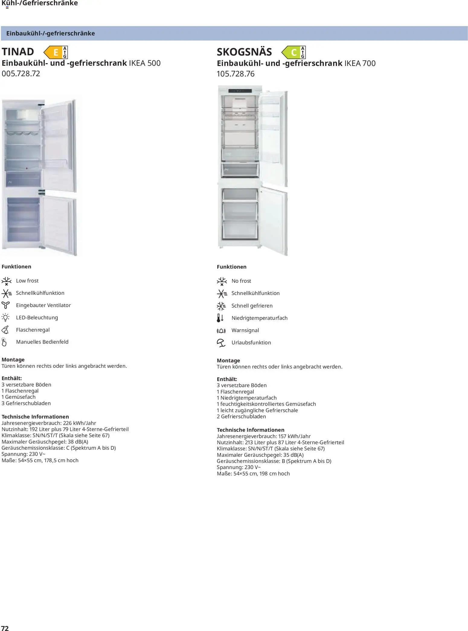 Vorschau von dem Prospekt des Geschäftes Ikea, gültig ab dem 11.09.2026 - Gefrierschrank, Ventilator