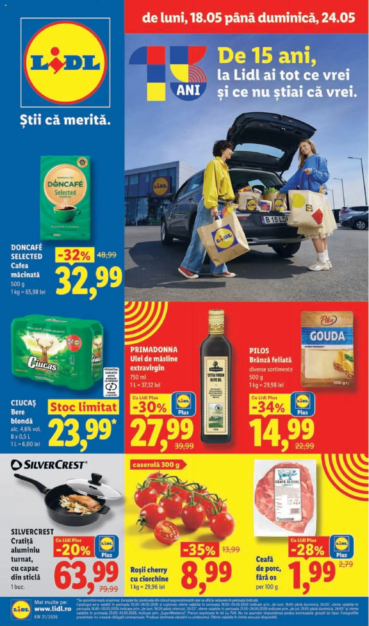 Previzualizarea de cataloage: Lidl Lidl Catalog valabil de la 18.05.2026