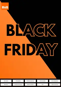 Preview of B&Q B&Q - Black friday notice valid from 28/10/2026