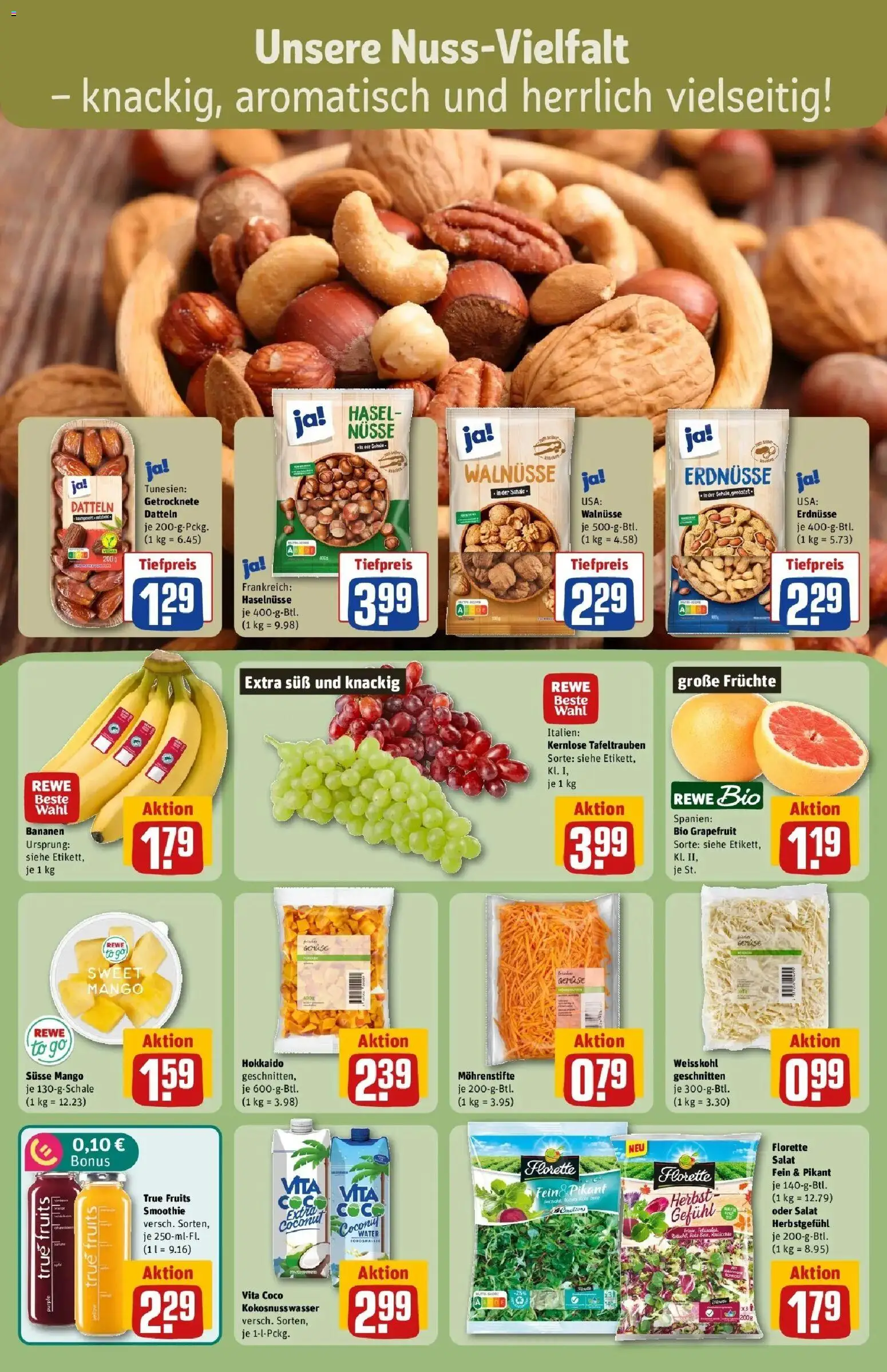 Vorschau von dem Prospekt des Geschäftes Rewe, gültig ab dem 26.10.2026