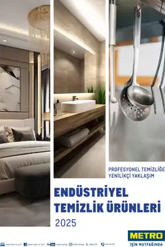 Metro Endüstriyel Temizlik Ürünleri 30.12.2025 - Broşürünün önizlemesi