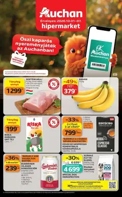 Auchan - Auchan akciós újság Szolnok megtekintése, amely érvényes 2026.10.01.-től