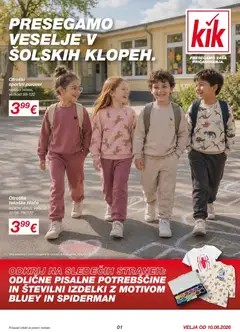 Predogled kataloga iz trgovine Kik veljaven od 07.08.2026
