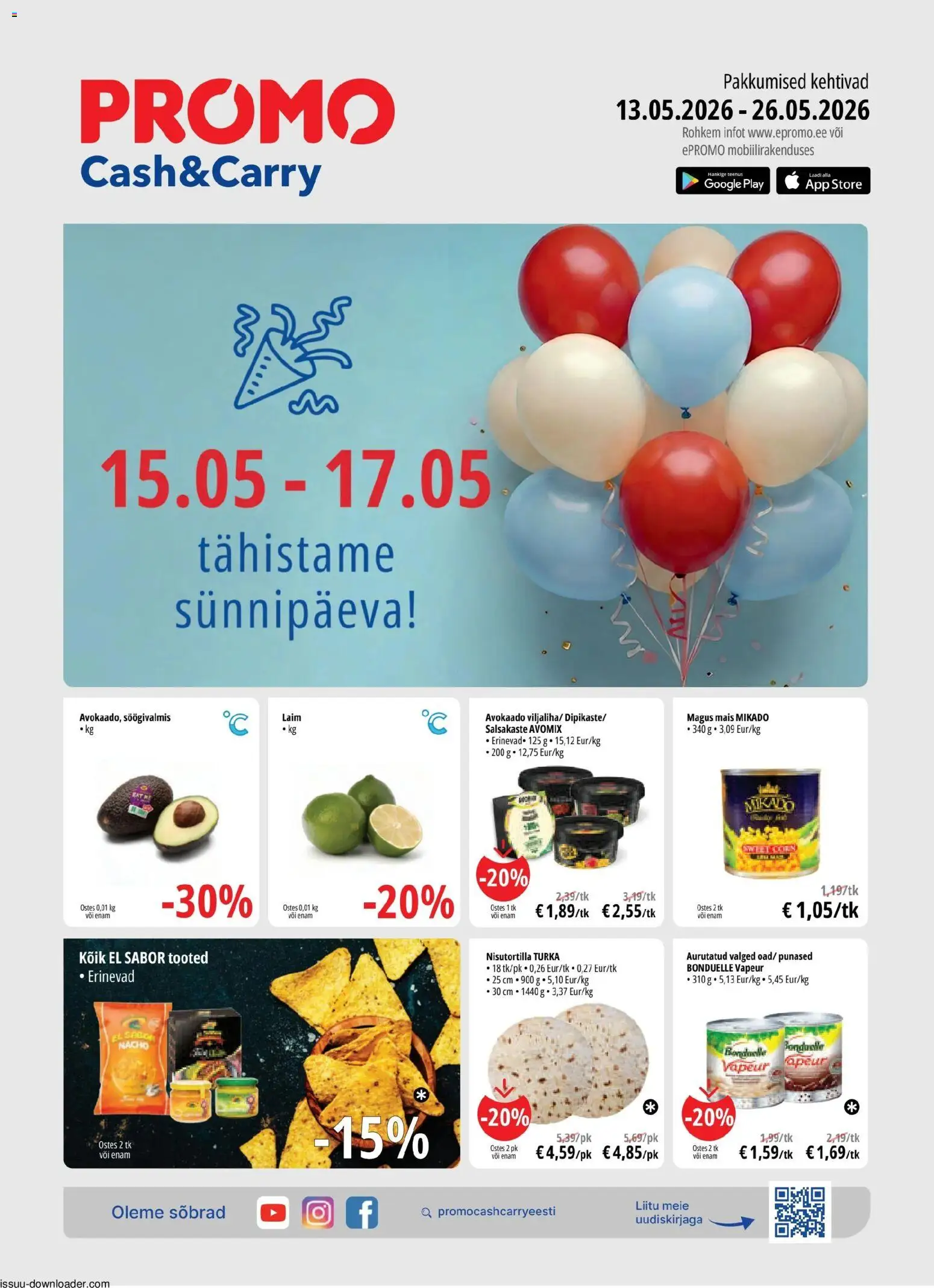 ePromo kliendilehe eelvaade alates 13.05.2026